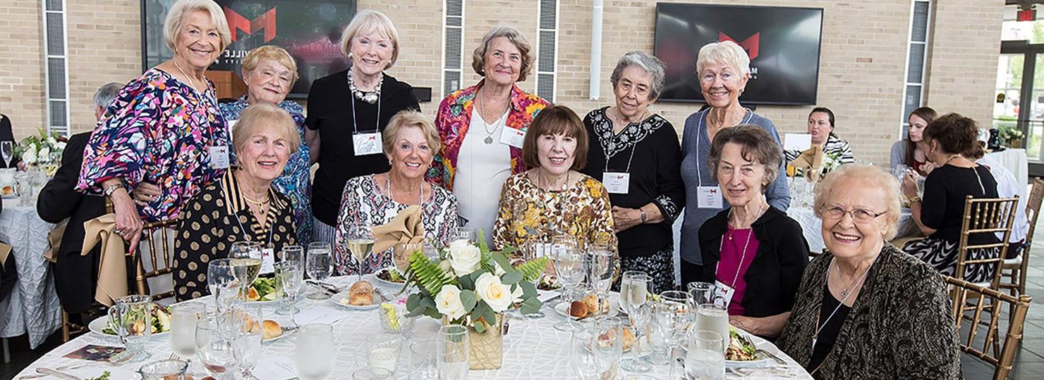 Alums during Golden Circle Luncheon